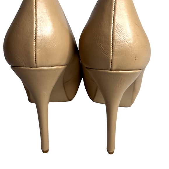 Madden Girl Hollisss Nude High Heel Pumps Size 8.5 - Picture 3 of 7